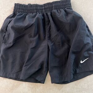 Nike Kids Black Athletic Shorts